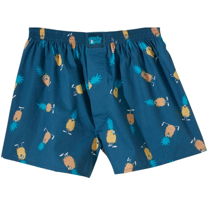 Ananas Boxershorts Blue Dive