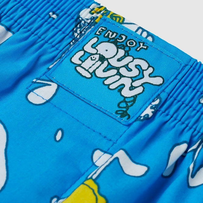 Lunchbox Boxer shorts Blue