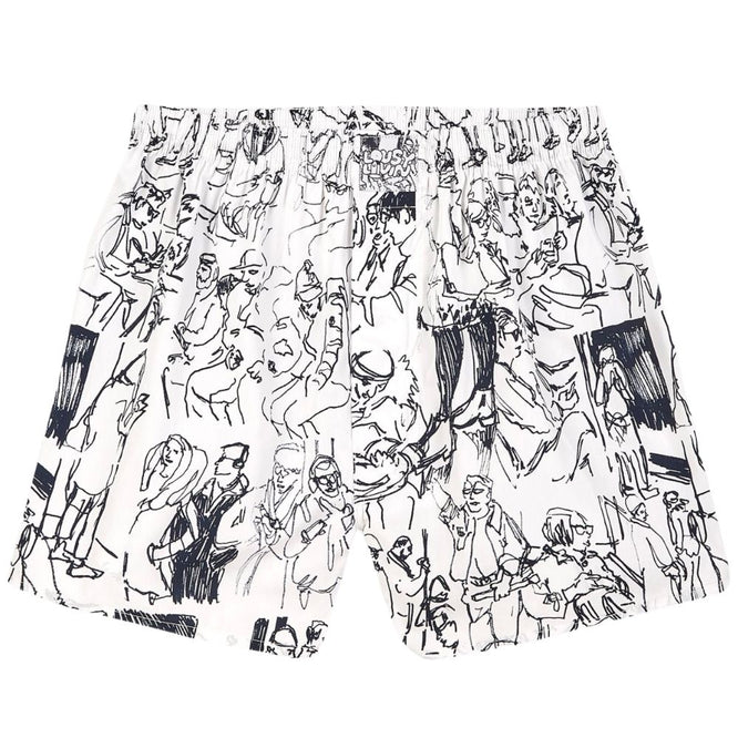 Subway Boxer shorts White