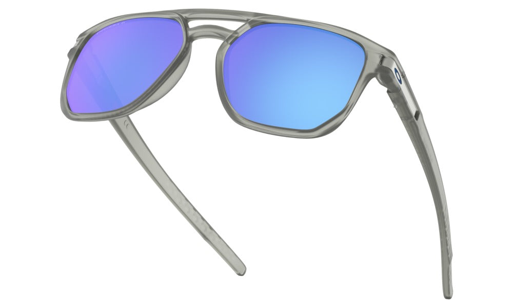 Oakley latch prizm sapphire polarized matte hot sale grey ink