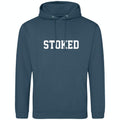Maxi Script Hoodie Deep Black