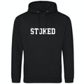 Maxi Script Hoodie Deep Black