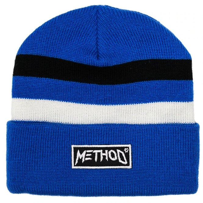 Lines Beanie Blue