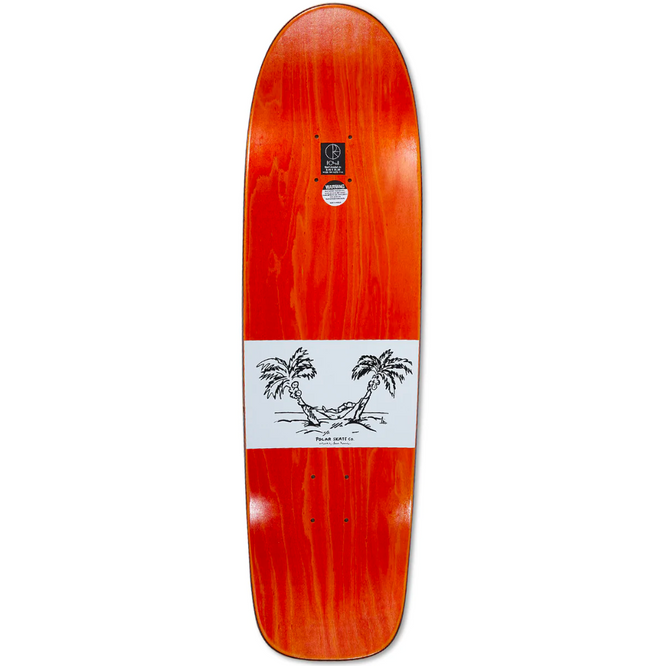 Shin Sanbongi Freedom Surf Sr WW 9.0" (en anglais) Skateboard Deck