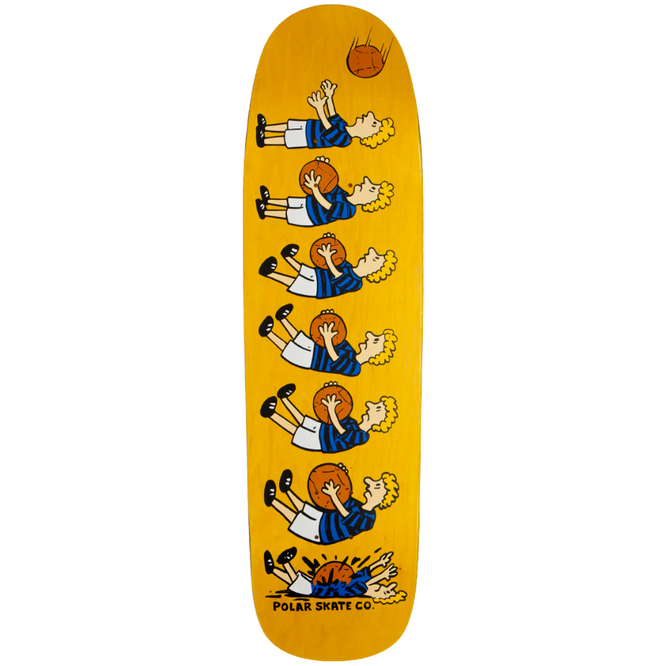 Team Model Basketball Yellow P9 8.625" Skateboard Deck