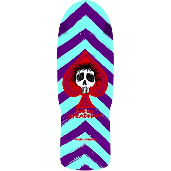 Steadham Spade Purple/Aqua 10.0" Skateboard Deck