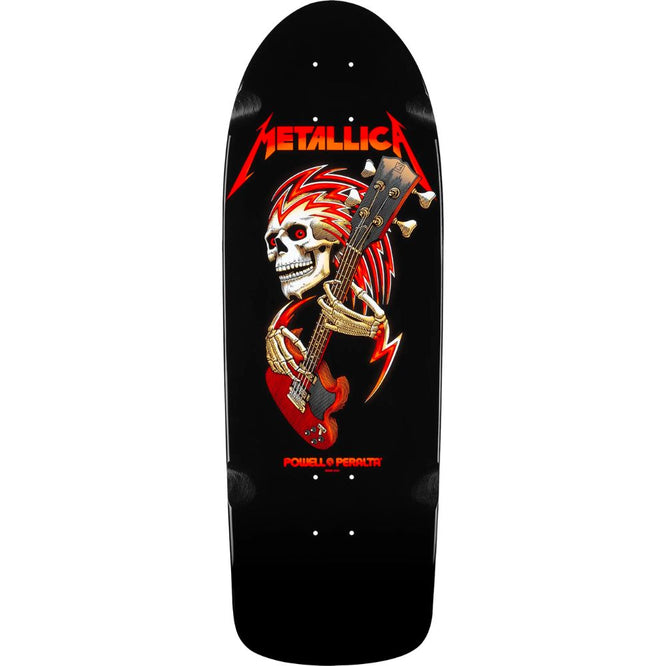 Metallica 265 Collab Black 10.0" Skateboard Deck