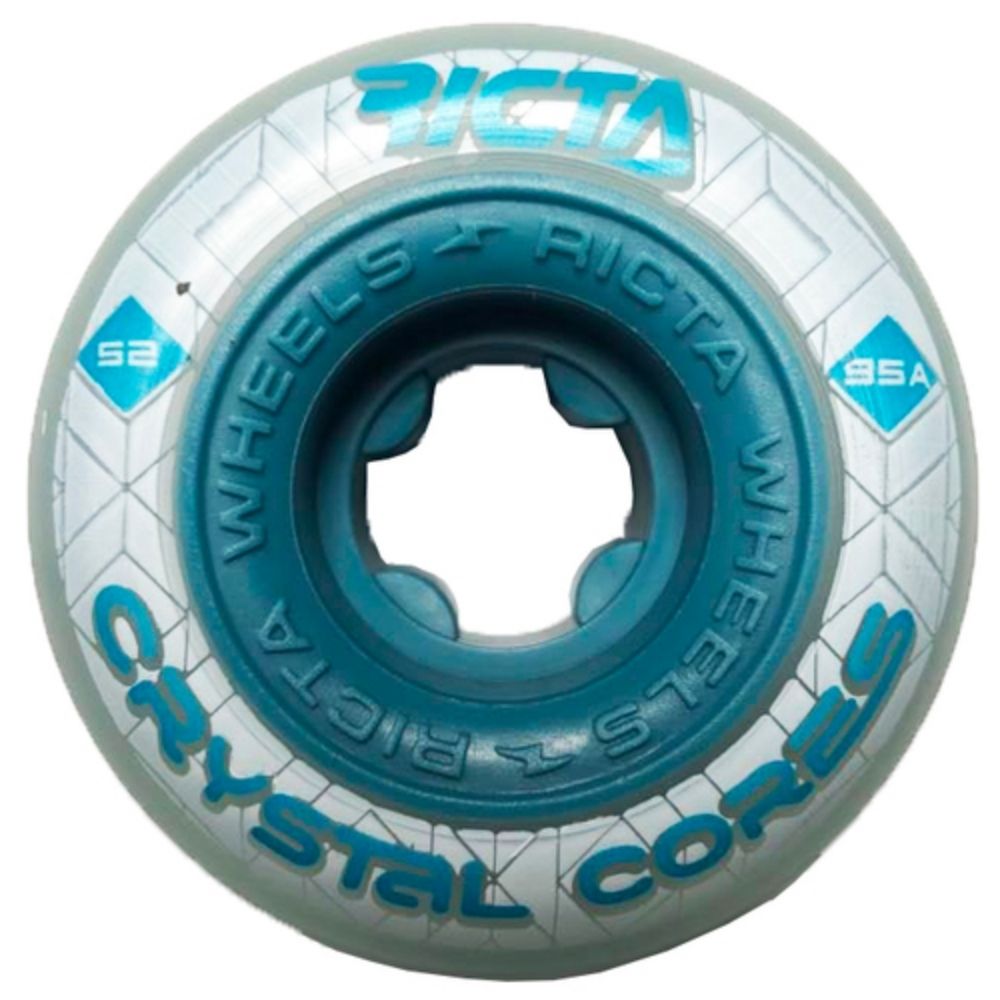 Crystal Rims Ricta Crystal Cores 95a 52mm Skateboard Wheels – Stoked Boardshop