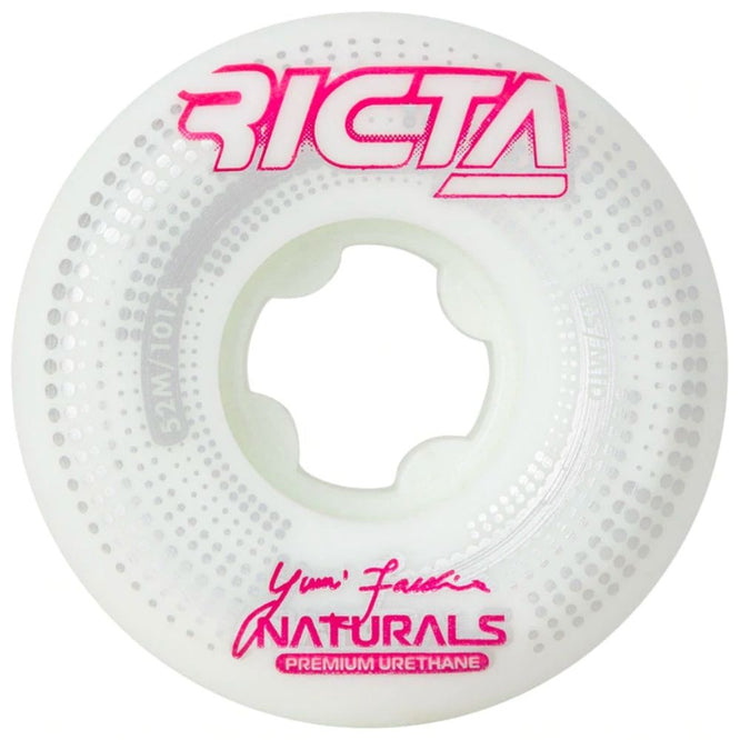 Ortiz Geo Naturals White/Red 101a 52mm Skateboard Wheels