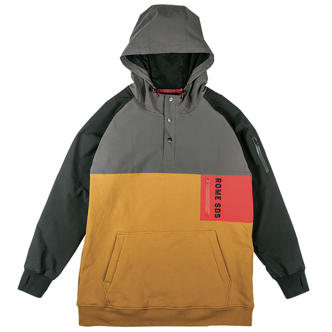 Riding Snap Hoodie Tan