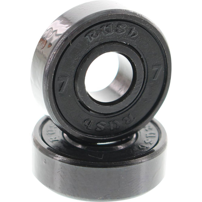 ABEC 7 Skateboard Bearings Black Tube