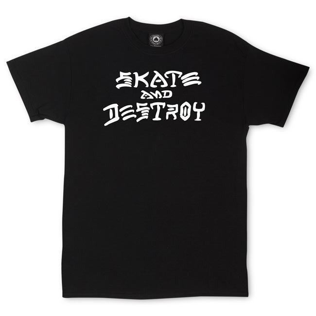 Skate and Destroy T-Shirt Schwarz