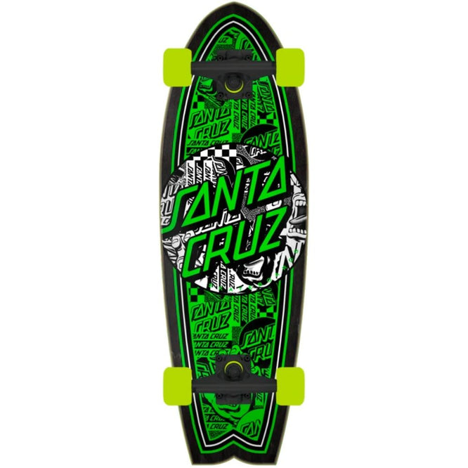 Flier Collage Dot Noir/Vert 27.7" Cruiser complet