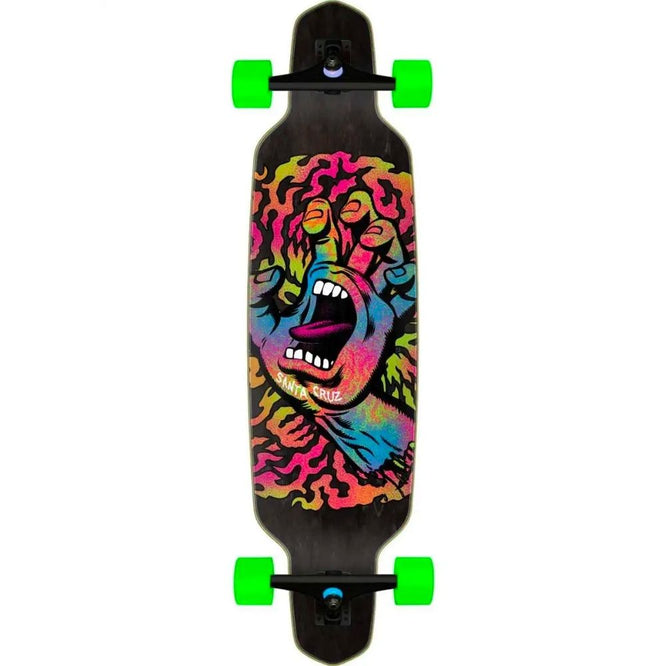 Obscure Hand Drop Down Black 37.52" Longboard complet