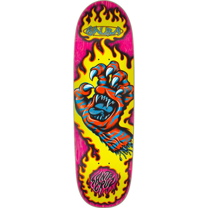 Salba Tiger Hand Shaped 9.25" Skateboard Deck