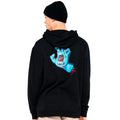 Screaming Hand Chest Hoodie Storm Grey