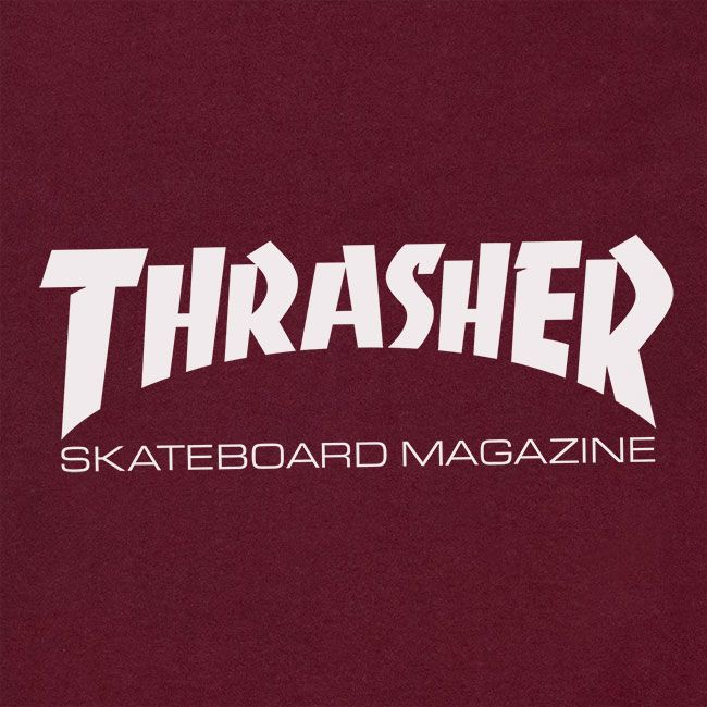 Skate Mag T-Shirt Kastanienbraun