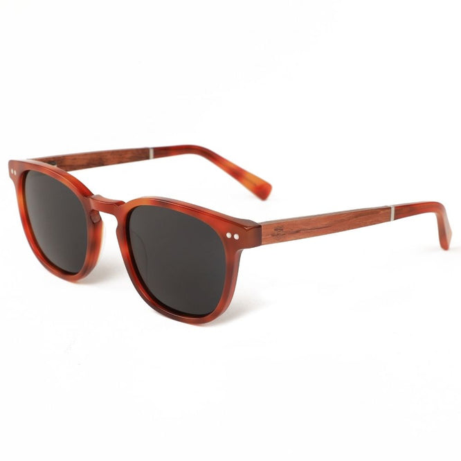 AS404-A-AZ03-01 Acetate Classic Smog Tortoise + Grey Lens