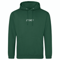 Lightweight Script Hoodie Bordeaux