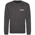 Mini Script Sweater Charcoal Heather