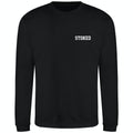 Mini Script Sweater Charcoal Heather