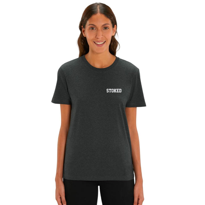 Mini T-Shirt Script Gris Foncé