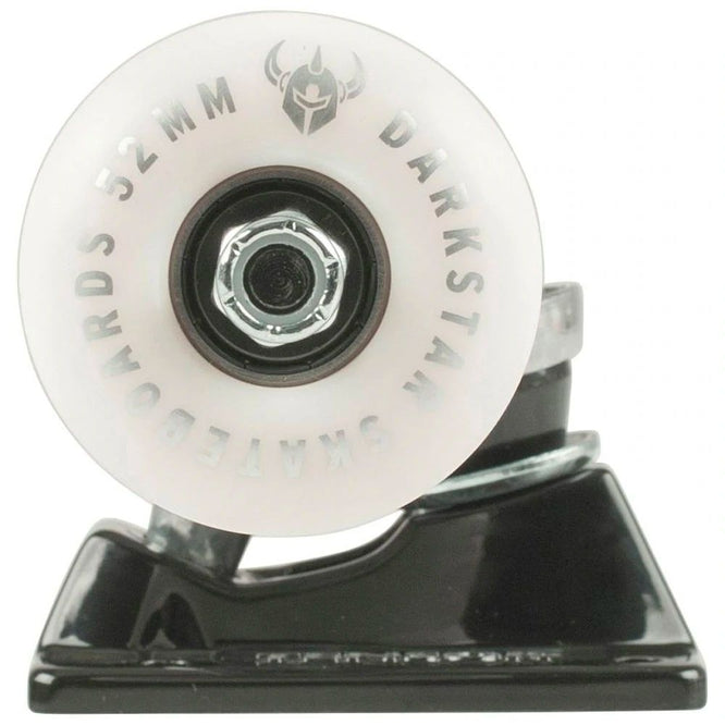 Darkstar Clean Truck & Wheel Combo Raw/Black 5.25" Skateboard Trucks