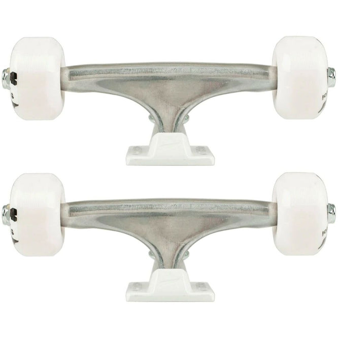 Tensor Enjoi Double Panda Truck And Wheel Combo Raw/White 5.5" Skateboard Trucks