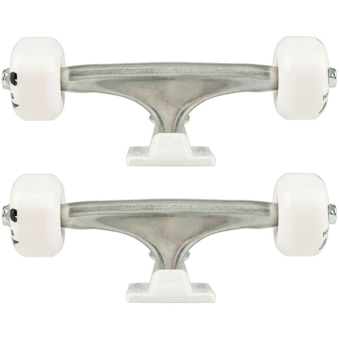 Tensor Enjoi Double Panda Truck And Wheel Combo Raw/White 5.5" Skateboard Trucks