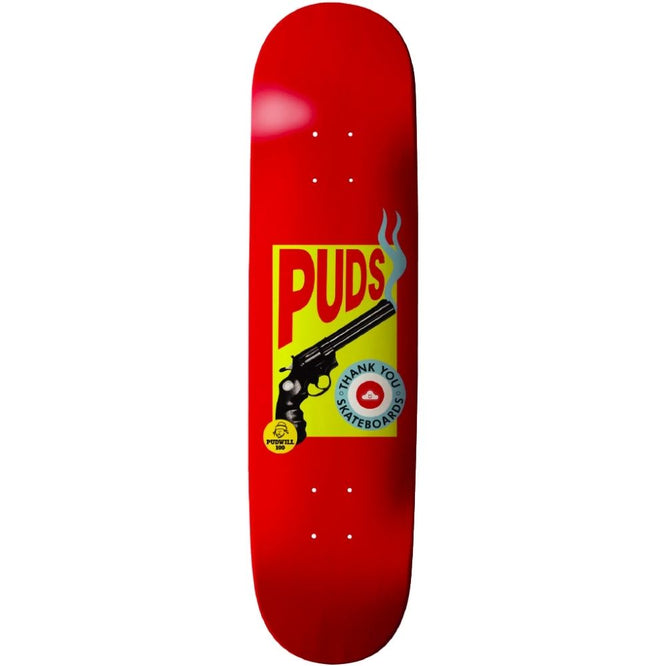 Torey Pudwill Pudskowski Red 8.125" Skateboard Deck