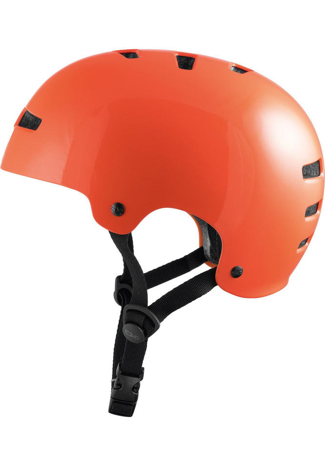 Casque Evolution Solid Colors Gloss Orange