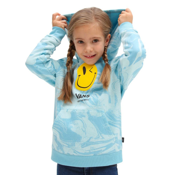 Sweat à capuche Marble Kids Blue Glow