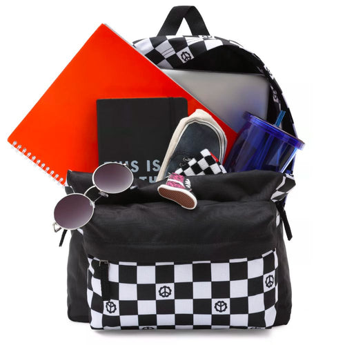 Realm Backpack Checkered Black/Black